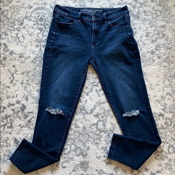 american eagle super stretch X4 jeans. - Picture 1 of 7